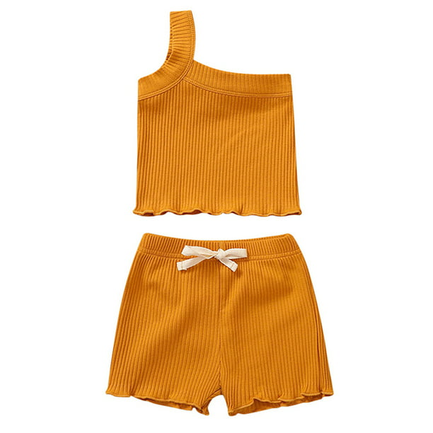 Details about   Newborn Infant Baby Girl Sleeveless Vest Tops Shorts Set Summer Clothes Outfits